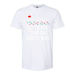 Most Likely To Go To The Gym On Christmas Family Pajamas Softstyle CVC T-Shirt