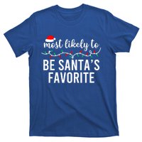 Most Likely To Christmas Gift Matching Family Pajamas Funny Meaningful Gift T-Shirt