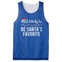 Most Likely To Christmas Gift Matching Family Pajamas Funny Meaningful Gift Mesh Reversible Basketball Jersey Tank