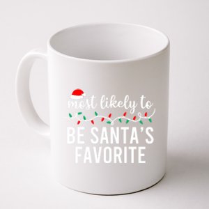 Most Likely To Christmas Gift Matching Family Pajamas Funny Meaningful Gift Coffee Mug