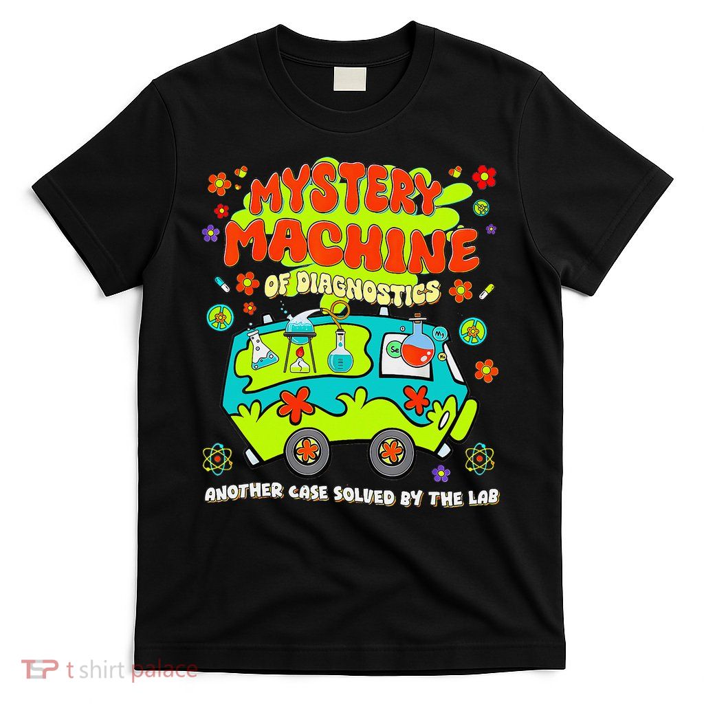 Med Lab Tech Lab Week 2025 Mystery Machine T-Shirt