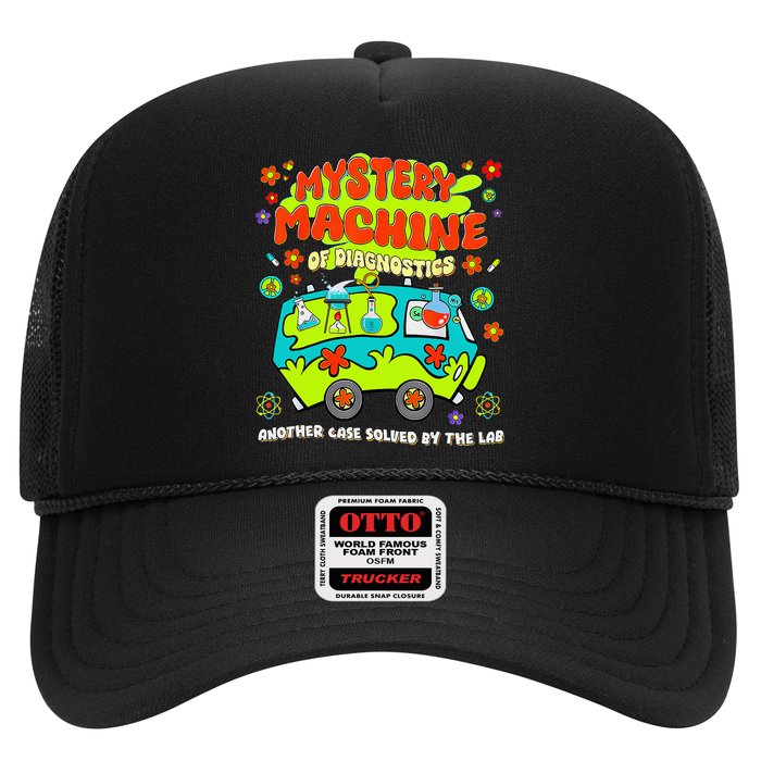 Med Lab Tech Lab Week 2025 Mystery Machine Trucker Hat