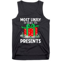 Most Likely To Shake The Presents Christmas Family Tank Top