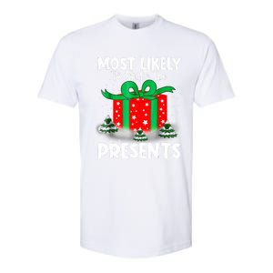 Most Likely To Shake The Presents Christmas Family Softstyle CVC T-Shirt