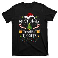 Most Likely To Shake The Gifts Matching Family Christmas T-Shirt