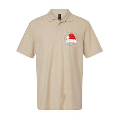 Most Likely To Call Santa Bruh Xmas Family Softstyle Adult Sport Polo