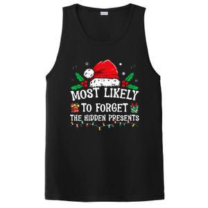 Most Likely To Forget The Hidden Presents Family Christmas PosiCharge Competitor Tank