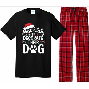 Most Likely To Christmas Cool Gift Matching Family Pajamas Funny Gift Pajama Set