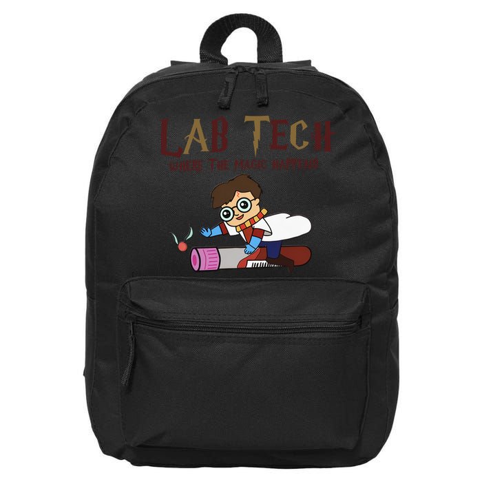 Magic Lab Tech Laboratory Laboratory Scientist Wizardry Lab Week 16 in Basic Backpack