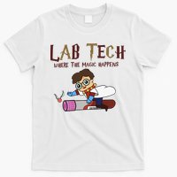 Magic Lab Tech Laboratory Laboratory Scientist Wizardry Lab Week T-Shirt