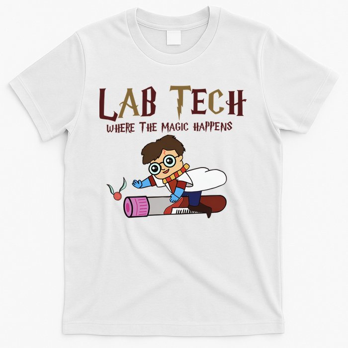 Magic Lab Tech Laboratory Laboratory Scientist Wizardry Lab Week T-Shirt
