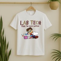 Magic Lab Tech Laboratory Laboratory Scientist Wizardry Lab Week T-Shirt