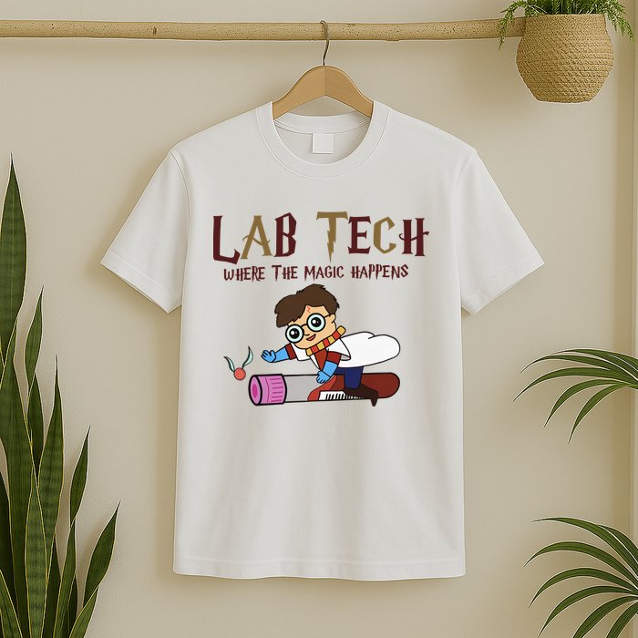 Magic Lab Tech Laboratory Laboratory Scientist Wizardry Lab Week T-Shirt