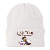 Magic Lab Tech Laboratory Laboratory Scientist Wizardry Lab Week Knit Cap Winter Beanie