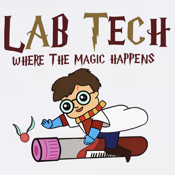 Magic Lab Tech Laboratory Laboratory Scientist Wizardry Lab Week Knit Cap Winter Beanie