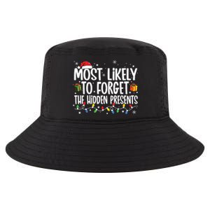 Most Likely To Forget The Hidden Presents Family Christmas Cool Comfort Performance Bucket Hat