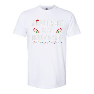 Most Likely To Be Mistaken As An Elf Family Christmas Xmas Softstyle CVC T-Shirt