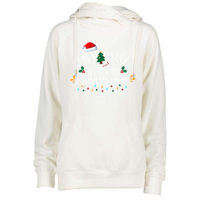 Most Likely To Spread Christmas Cheer Family Xmax Gift Womens Funnel Neck Pullover Hood