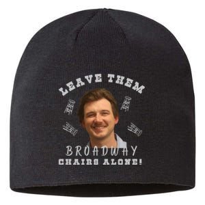 Mugshot Leave Them Broadway Chairs Alone Sustainable Beanie