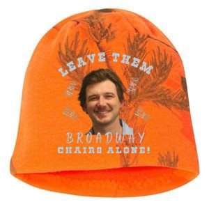 Mugshot Leave Them Broadway Chairs Alone Kati - Camo Knit Beanie