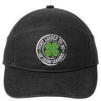 Most Likely To Do An Irish Goodbye Funny St Patricks Day 7-Panel Snapback Hat