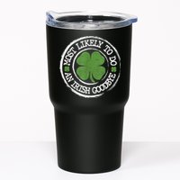 Most Likely To Do An Irish Goodbye Funny St Patricks Day Tumbler