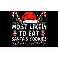 Most Likely To Eat Santas Cookies Family Christmas Holiday Bumper Sticker