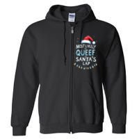 Most Likely To Queef On Santas Lap Offensive Christmas Full Zip Hoodie