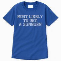 Most Likely To Get A Sunburn Tall T-Shirt