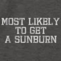 Most Likely To Get A Sunburn Vector Backpack