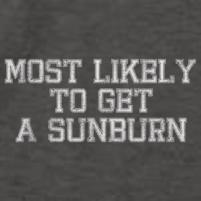Most Likely To Get A Sunburn Vector Backpack