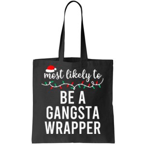 Most Likely To Christmas Shirt Matching Family Pajamas Funny Tote Bag