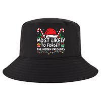 Most Likely To Forget The Hidden Presents Family Christmas Cool Comfort Performance Bucket Hat