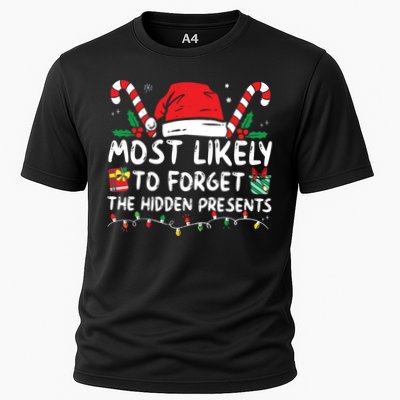 Most Likely To Forget The Hidden Presents Family Christmas Performance Shirt