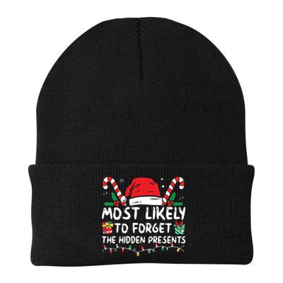 Most Likely To Forget The Hidden Presents Family Christmas Beanie