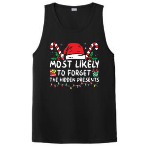 Most Likely To Forget The Hidden Presents Family Christmas PosiCharge Competitor Tank