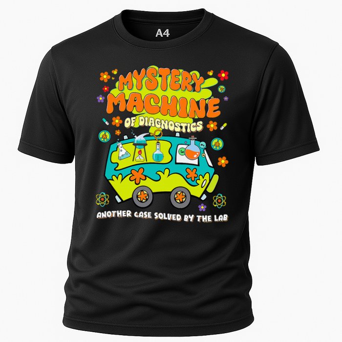 Med Lab Tech Lab Week 2025 Mystery Machine of Diagnostics  Cooling Performance Crew T-Shirt