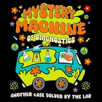 Med Lab Tech Lab Week 2025 Mystery Machine of Diagnostics  Cooling Performance Crew T-Shirt
