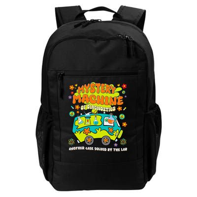 Med Lab Tech Lab Week 2025 Mystery Machine of Diagnostics  Daily Commute Backpack