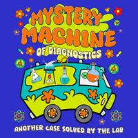 Med Lab Tech Lab Week 2025 Mystery Machine of Diagnostics  Button