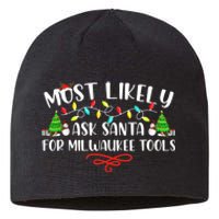 Most Likely To Ask Santa for Milwaukee Tools Christmas Xmas  Sustainable Beanie