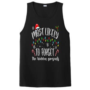 Most Likely To Forget The Hidden Presents Family Christmas PosiCharge Competitor Tank