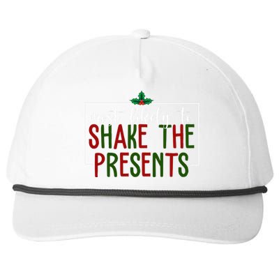 Most Likely To Shake The Presents Christmas Snapback Five-Panel Rope Hat