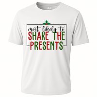 Most Likely To Shake The Presents Christmas Performance Shirt