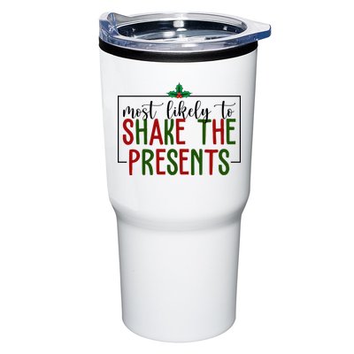 Most Likely To Shake The Presents Christmas Tumbler