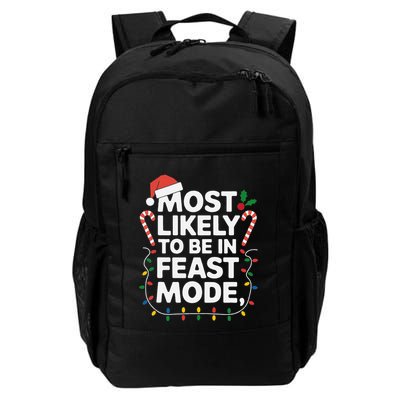 Most Like To Be In Feast The Mode Christmas Family Matching Daily Commute Backpack