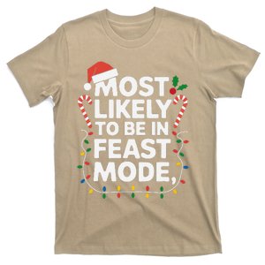 Most Like To Be In Feast The Mode Christmas Family Matching T-Shirt