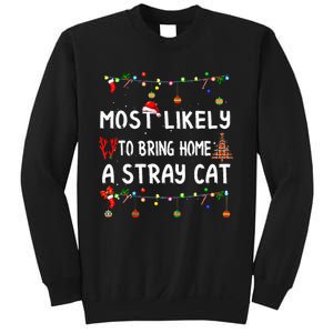 Most Likely To Christmas Funny Matching Family Pajamas Sweatshirt