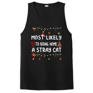 Most Likely To Christmas Funny Matching Family Pajamas PosiCharge Competitor Tank