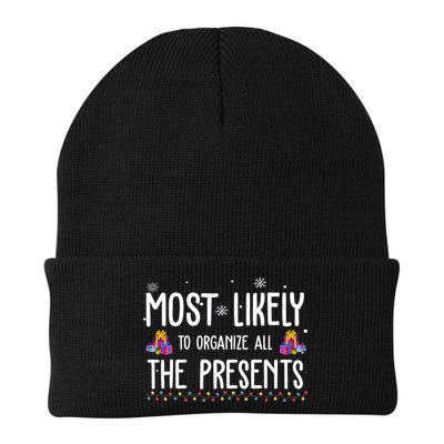 Most Likely To Organize All The Presents Funny Christmas Beanie